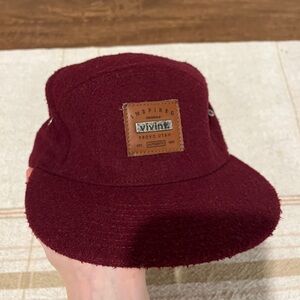 Vivint Maroon Wool Hat